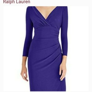 Ralph Lauren Cobalt Blue-Violet dress - size 2